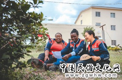 蒙内铁路上的异国师徒情